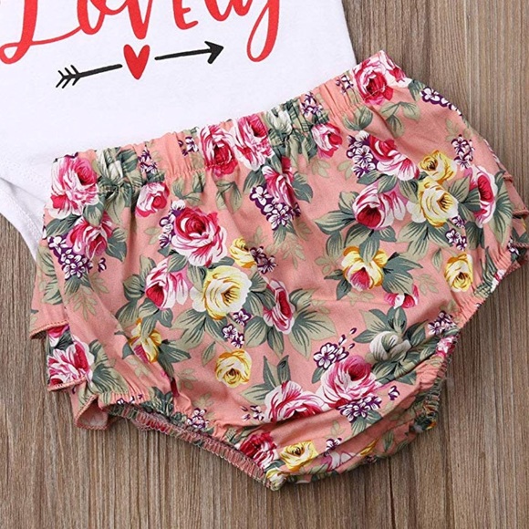 BOUTIQUE BABY GIRL OUTFIT 6-12 months NEW - Picture 5 of 7